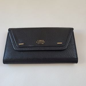 Vince Camuto - Tessa - black leather wallet